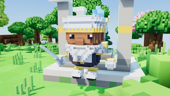 An armoured hero in silver plate